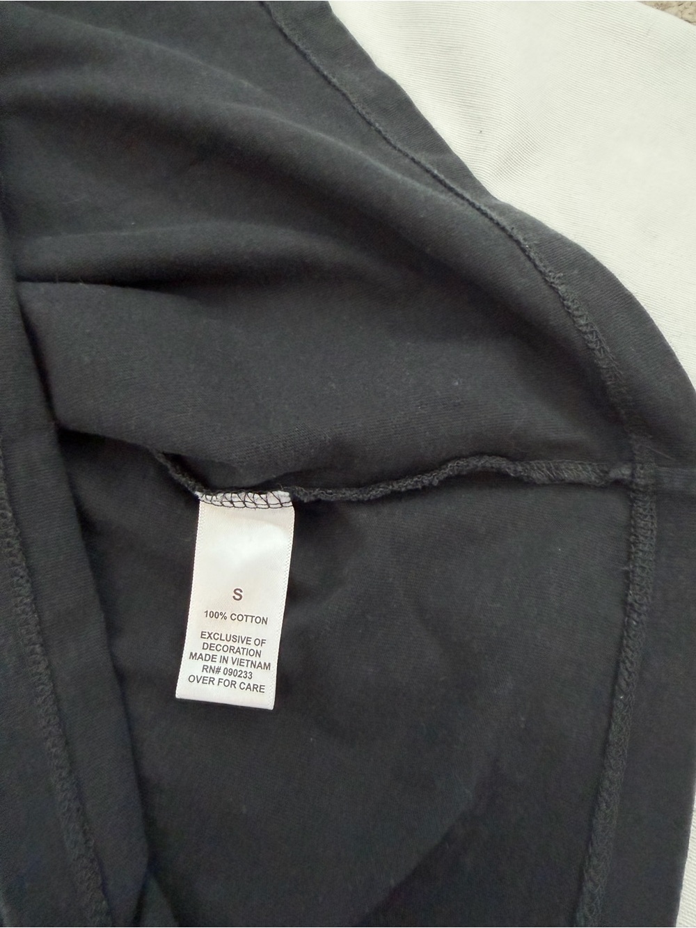 Fear Of God Essentials Black Crewneck T-Shirt Small - Picture 11 of 11